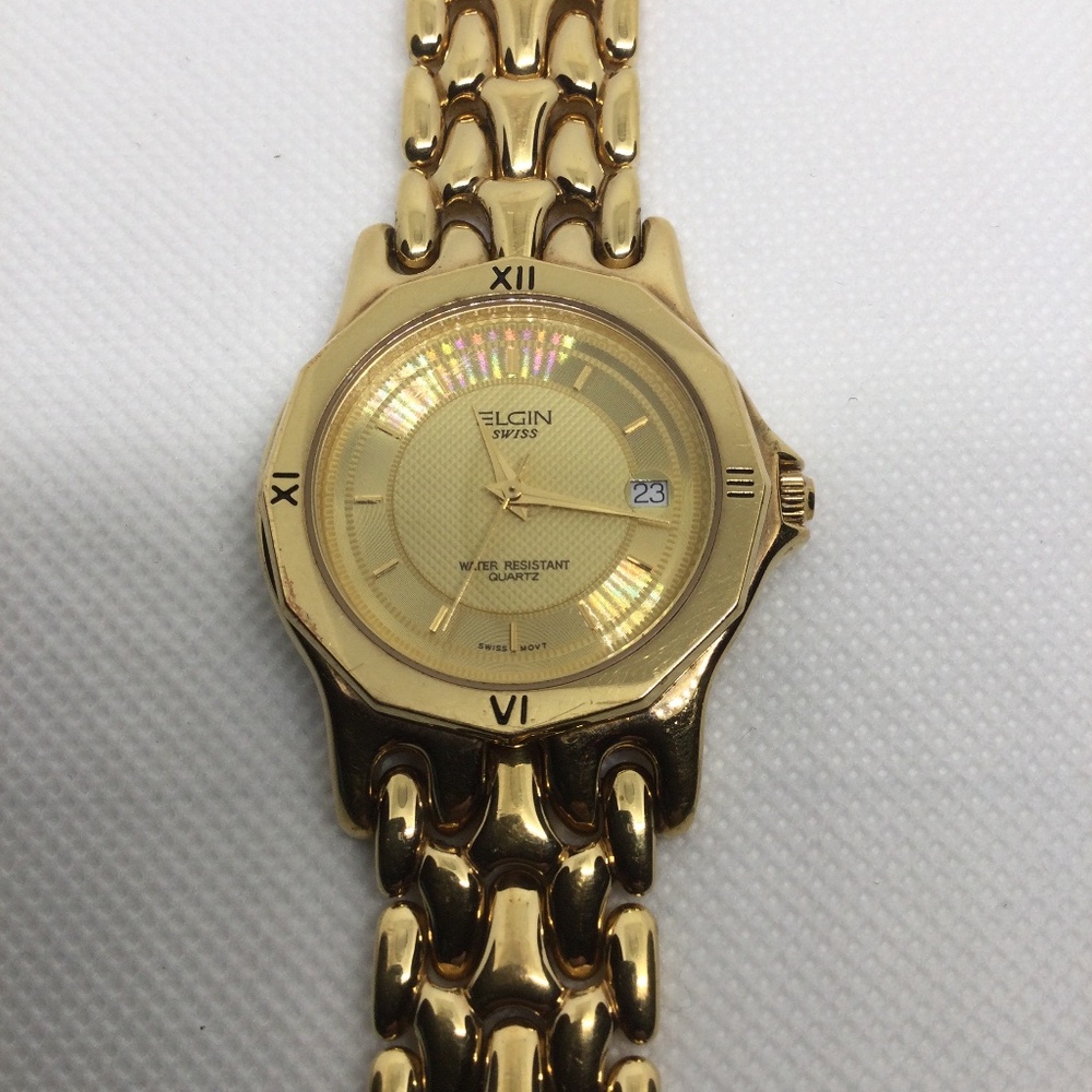 Gold Elgin Mens Watch - Picture 6 of 6